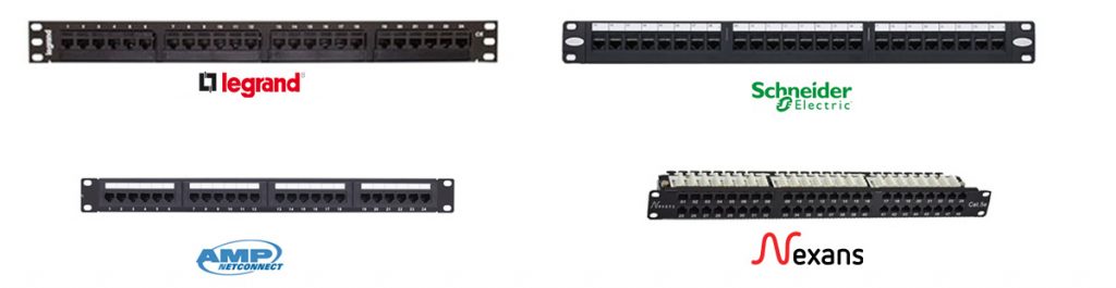 برندهای سازنده پچ پنل شبکه